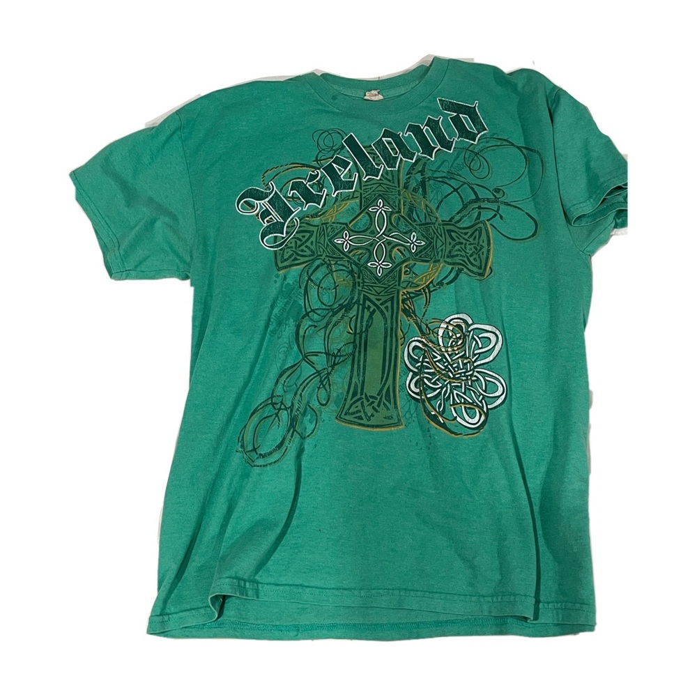 Ireland green Cross tee